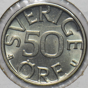 Sweden 1979 50 Ore UNC 150850 combine shipping