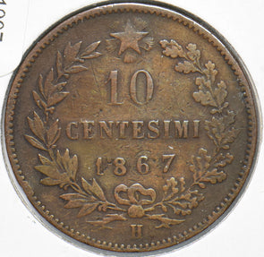 Italy 1867 10 Centesimi  191907 combine shipping