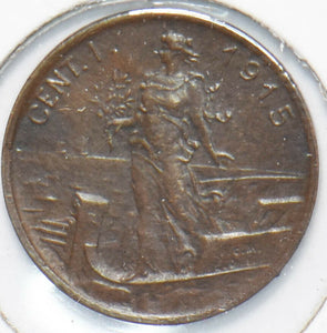 Italy 1915 Vittorio Emanvele III Centesimo 192212 combine shipping