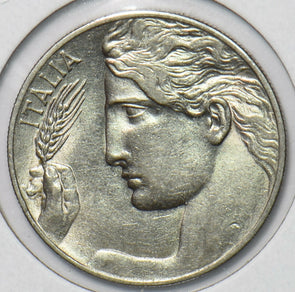 Italy 1908 R 20 Centesimi naked woman 490796 combine shipping