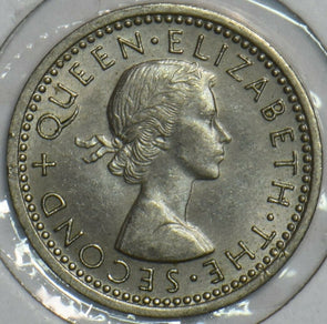 New Zealand 1959 3 Pence 903652 combine shipping