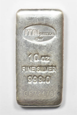 Italpreziosi Silver Bar 10 oz BU0908