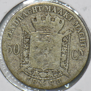 Belgium 1898 50 Centimes Lion animal 903184 combine shipping