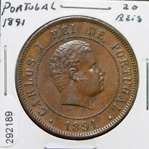 Portugal 1891 20 Reis  292189 combine shipping