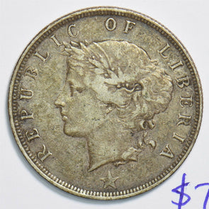 Liberia 1906 50 Cents R0168 combine shipping