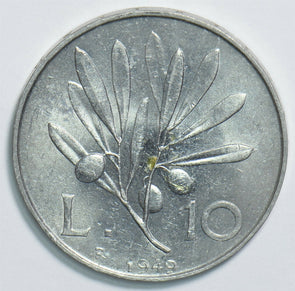 Italy 1949 10 Lire 0 298625 combine shipping