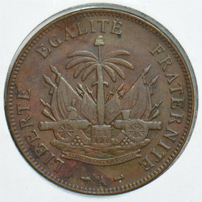 Haiti 1886 2 Centimes 198070 combine shipping