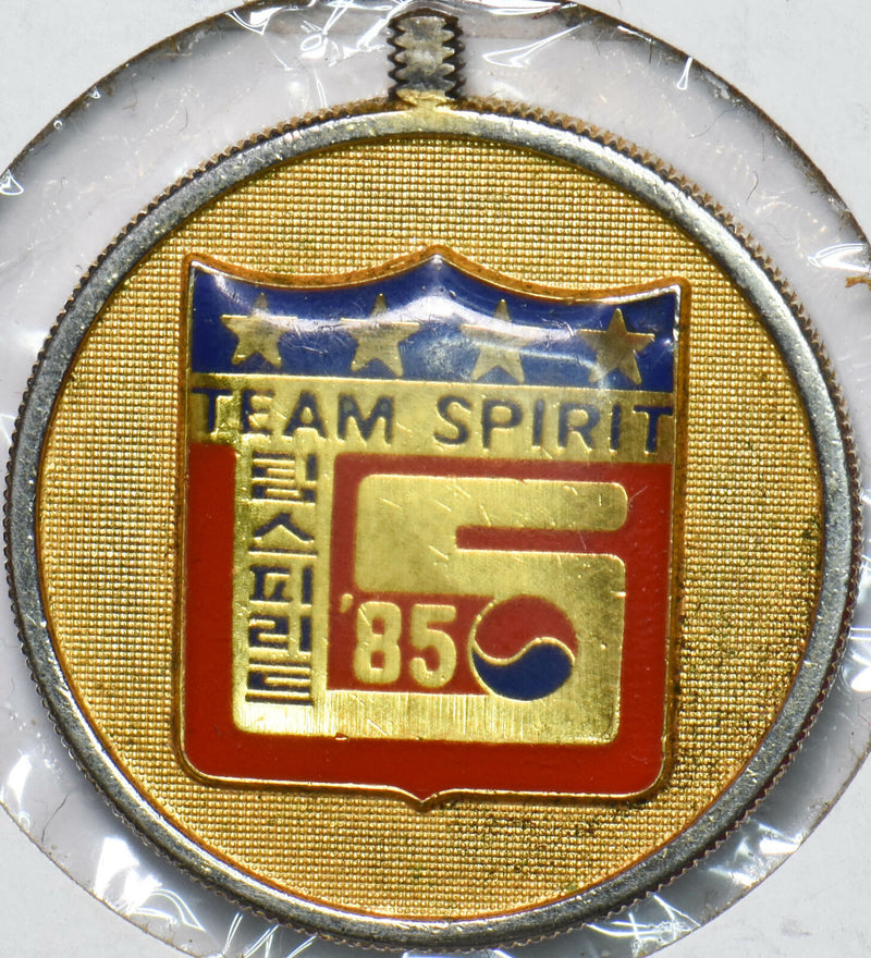 Korea 1970 President of Korea Team Spirit Token gold gilted 293147 combine shipp