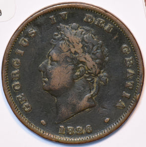 Great Britain 1826 Farthing 195029 combine shipping