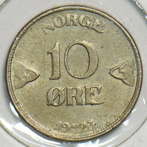 Norway 1923 10 Ore 153320 combine shipping