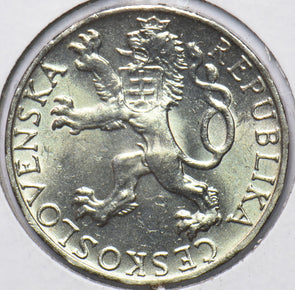 Czechoslovakia 1948 50 Korun Lion animal 150384 combine shipping