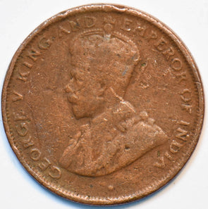 Ceylon 1925 Cent George V 902305 combine shipping