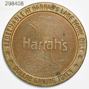 1940 ~70 Casino Chip Token Harrahs Lake Tahoe gaming token 298408 combine shipp