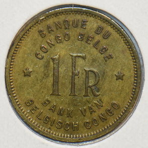 Belgian Congo 1944 Franc Elephant animal 297049 combine shipping