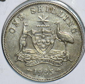 Australia 1935 Shilling 241090 combine shipping