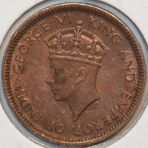Ceylon 1940 1/2 Cent 296512 combine shipping