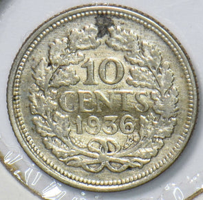 Netherlands 1936 10 Cents  291277 combine shipping