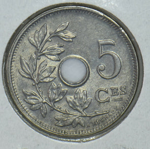 Belgium 1928 CH  5 Centimes  290383 combine shipping