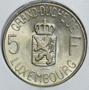 Luxembourg 1962 5 Francs 198758 combine shipping