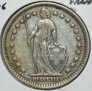 Switzerland 1906 2 Francs 151168 combine shipping