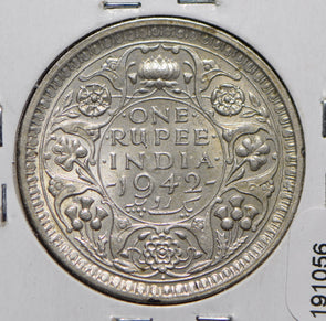 British India 1942 Rupee  191056 combine shipping