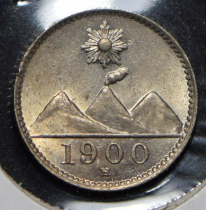 Guatemala 1900 1/4 Real  291872 combine shipping