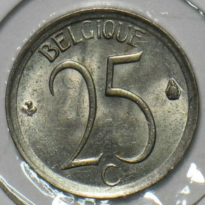 Belgium 1966 25 Centimes 152000 combine shipping