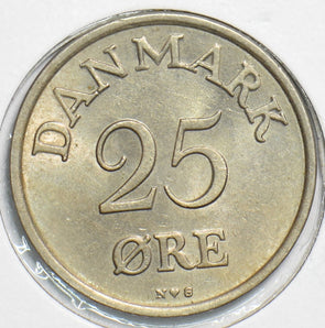 Denmark 1955 25 Ore 240496 combine shipping