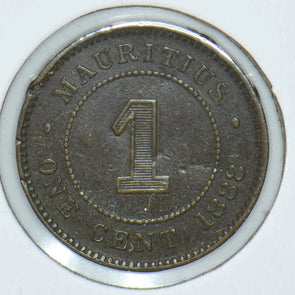 Mauritius 1888 Queen Victoria Cent 291343 combine shipping