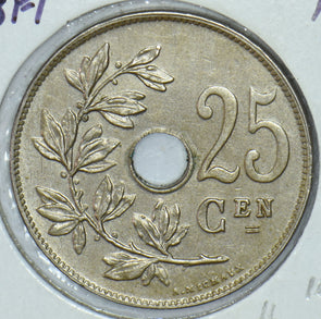 Belgium 1913 25 Centimes  290372 combine shipping