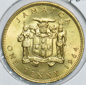 Jamaica 1964 Penny 198519 combine shipping