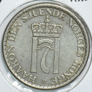 Norway 1957 Krone 153909 combine shipping