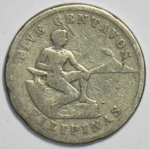 Philippines 1904 5 Centavos 904219 combine shipping