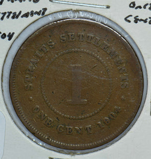 Straits Settlements 1904 Edward VII Cent 291119 combine shipping
