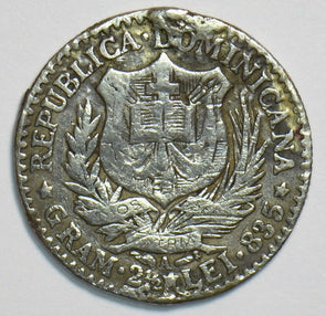 Dominican Republic 1891 50 Centesimos 904050 combine shipping