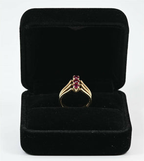14k Gold Opal and Diamond Ring RG0020