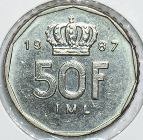 Luxembourg 1987 50 Francs 904823 combine shipping