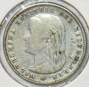 Netherlands 1897 25 Cents  291299 combine shipping