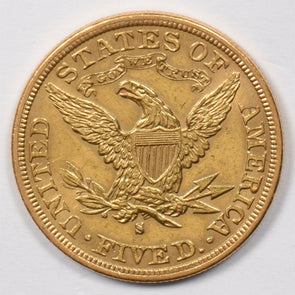 1882 5 Dollars gold Liberty Head GL0234 combine shipping