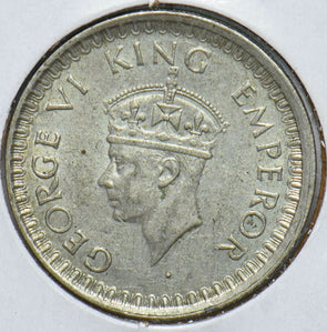 British India 1943 1/2 Rupee 902246 combine shipping