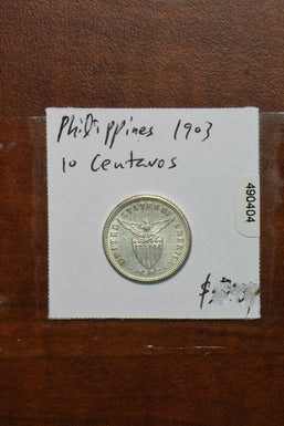 Philippines 1903 10 Centavos Eagle animal 490404 combine shipping