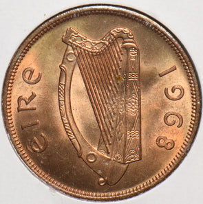 Ireland 1968 Penny Hen with Chicks animal 195016 combine shipping