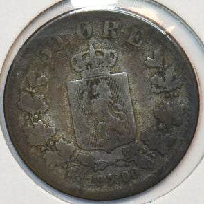Norway 1900 50 Ore 491017 combine shipping