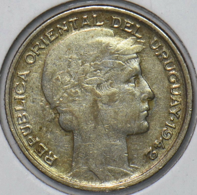 Uruguay 1942 20 Centesimos 194755 combine shipping