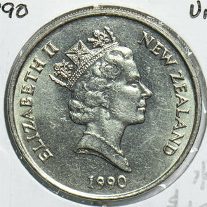 New Zealand 1990 20 Cents 0 UNC 904444 combine shipping