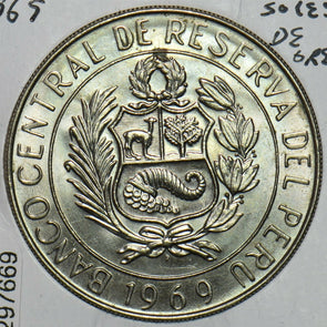 Peru 1969 10 Soles Fish animal 297669 combine shipping