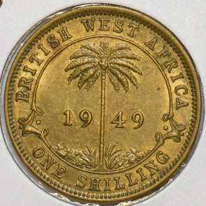 British West Africa 1949 Shilling 297784 combine shipping