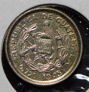 Guatemala 1945 5 Centavos  191076 combine shipping