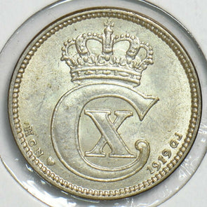 Denmark 1919 25 Ore 298128 combine shipping