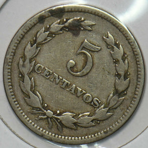 El Salvador 1916 5 Centavos 151901 combine shipping